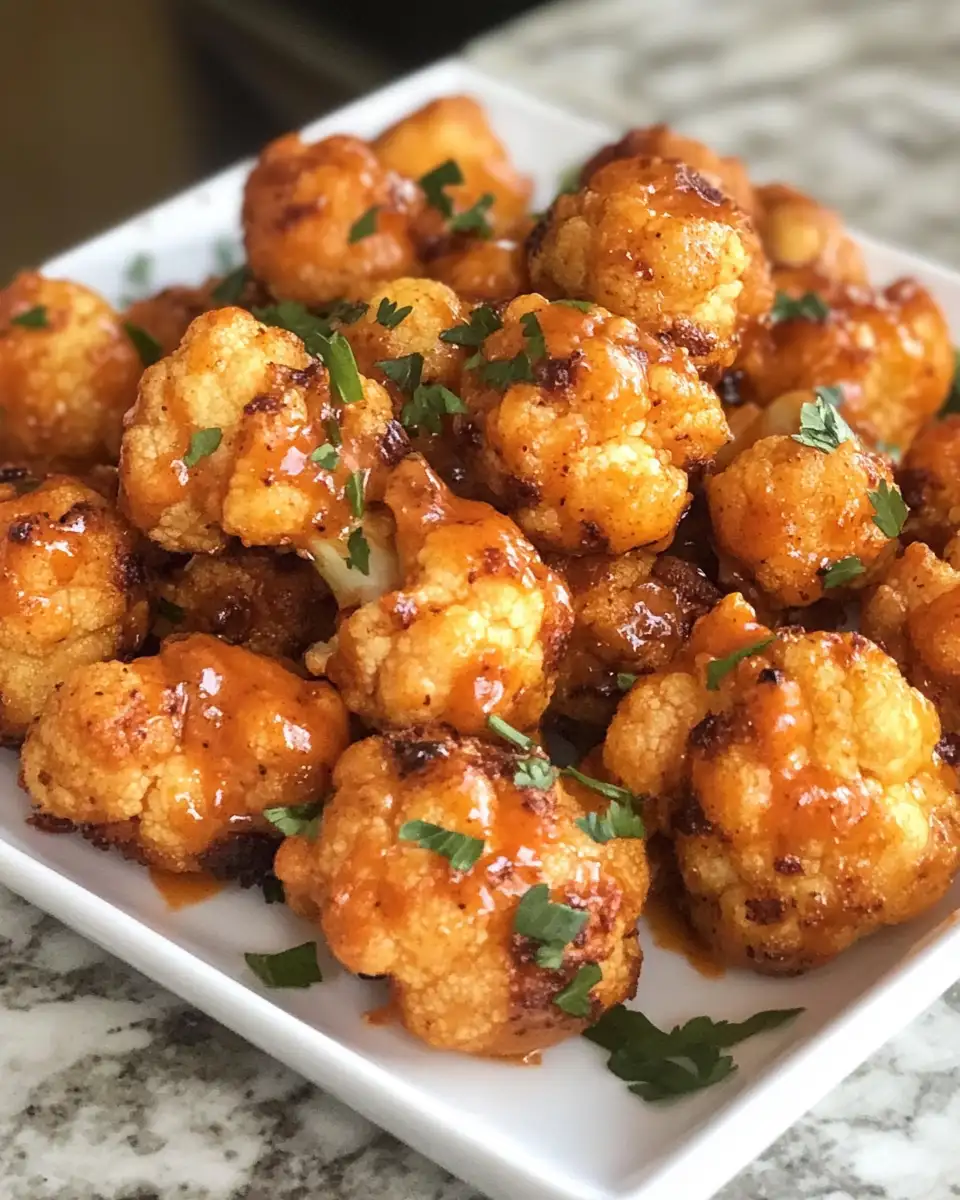 Crispy Air Fryer Buffalo Cauliflower: A Game-Changing Snack - Featured Image
