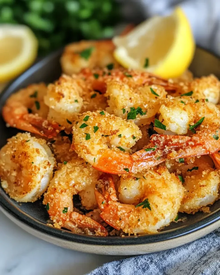 Crispy Air Fryer Garlic Parmesan Shrimp Recipe You Need to Try - Featured Image