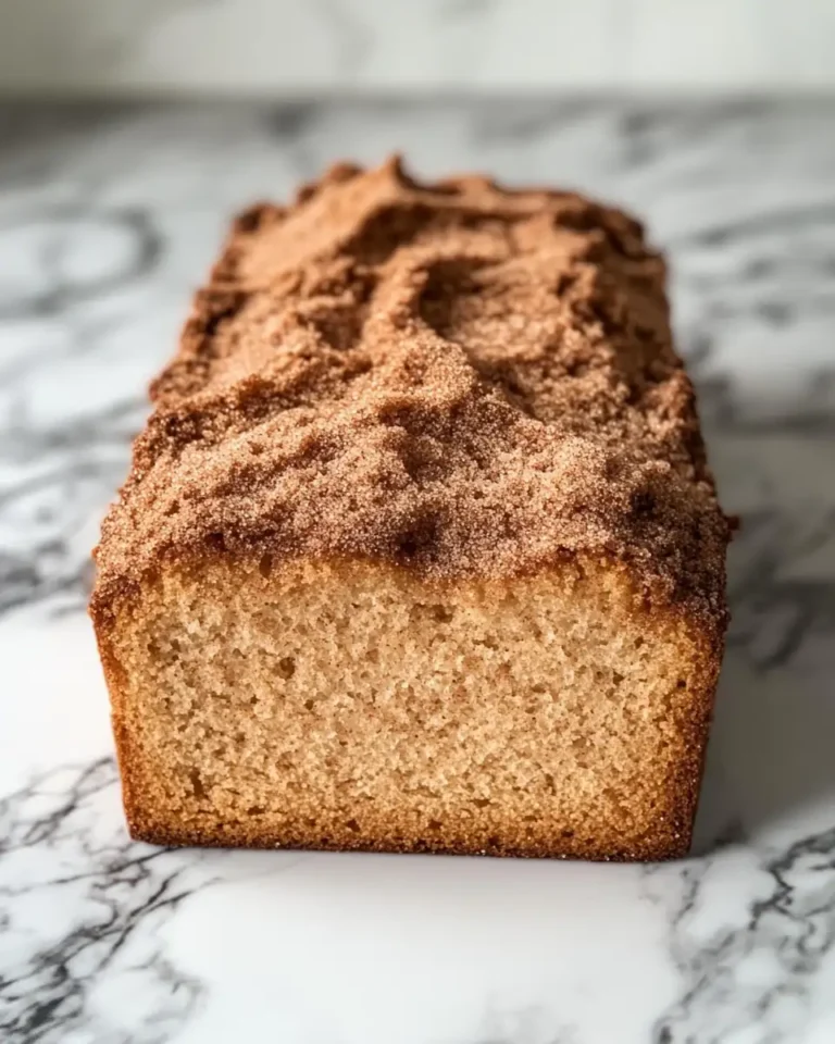 Irresistible Apple Cider Donut Loaf with a Cinnamon Sugar Crust - Featured Image