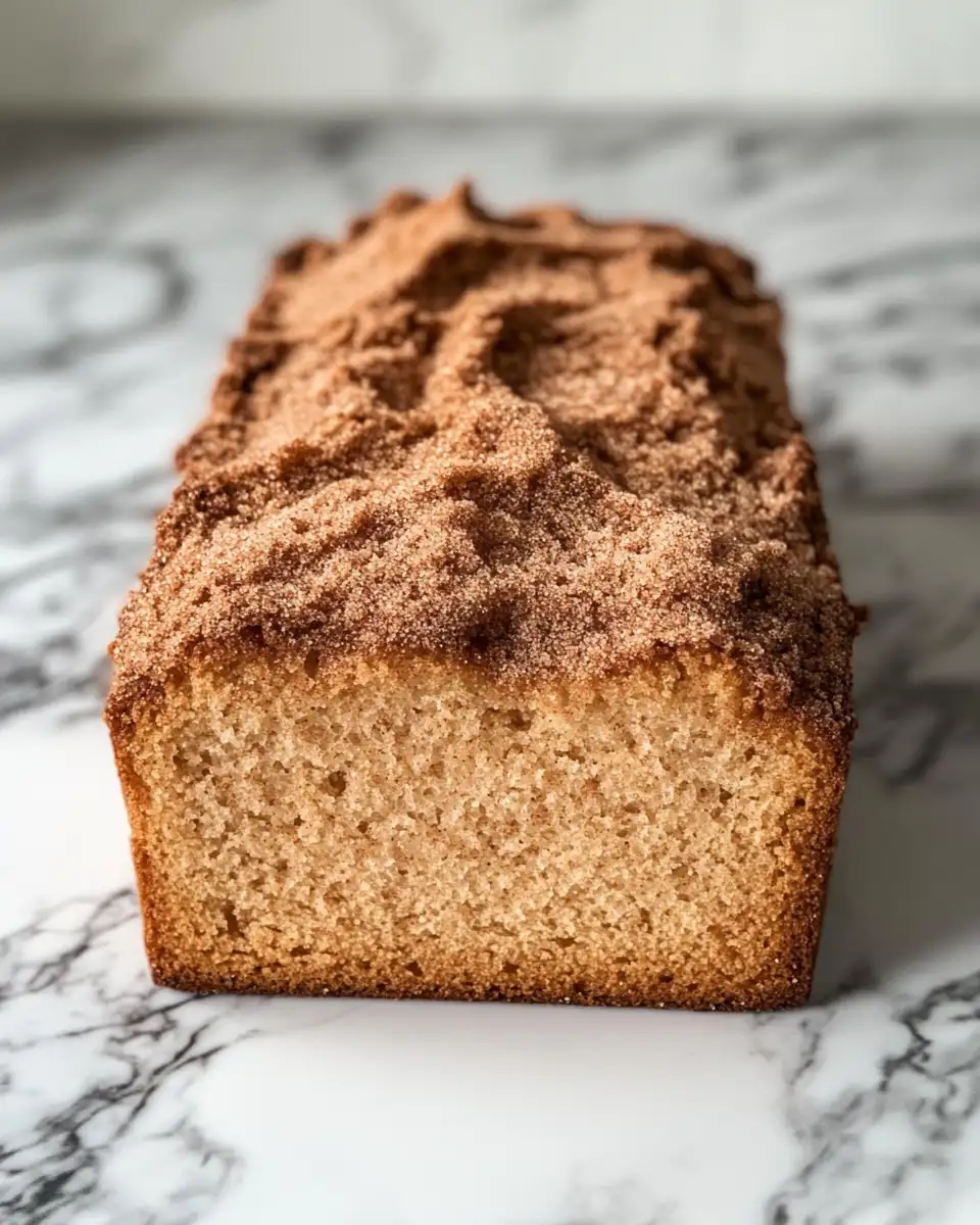 Irresistible Apple Cider Donut Loaf with a Cinnamon Sugar Crust - Featured Image