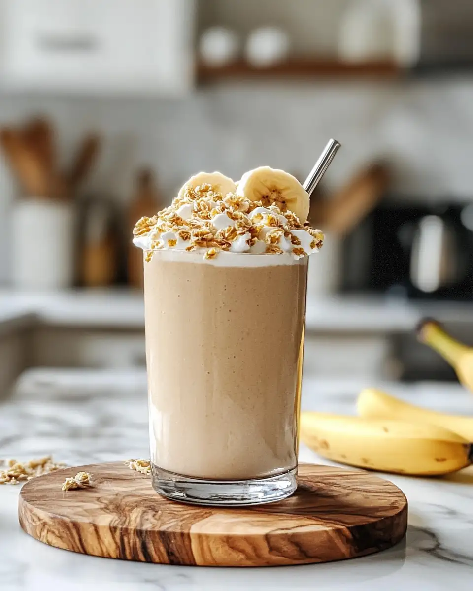 Sip Serenity: Banana Chamomile Tea Smoothie Bliss - Featured Image