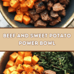 Beef & Sweet Potato Power Bowl 🍖🍠
