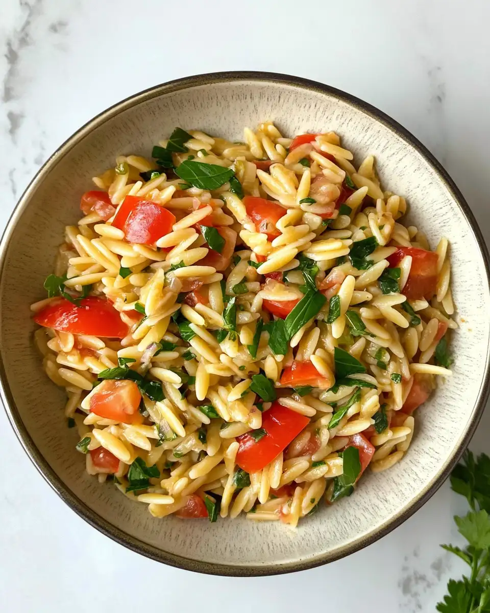 Final dish - Discover the Best Orzo Dinner Recipe for a Flavor-Packed Meal