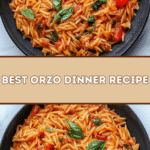 Best Orzo Dinner Recipe 🍽️🍋