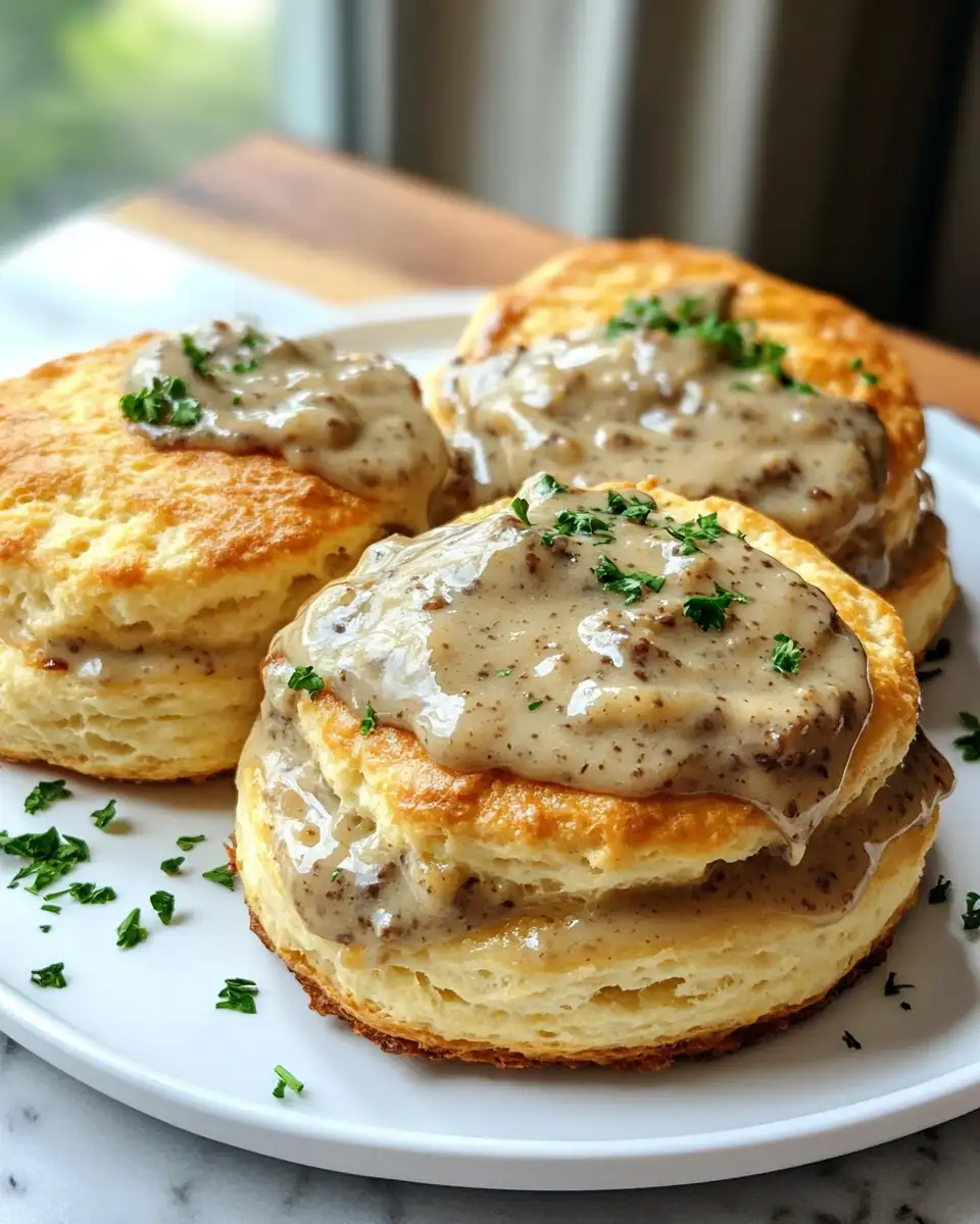 Final dish - Exploding Flavors: The Ultimate Biscuits and Gravy Bombs Experience