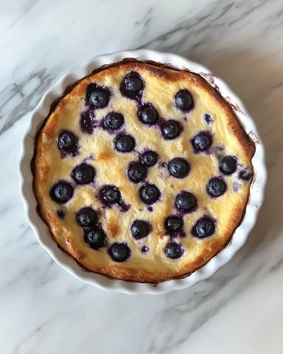 Final dish - Blueberry Buttermilk Pancake Casserole: A Breakfast Delight Bursting with Flavor