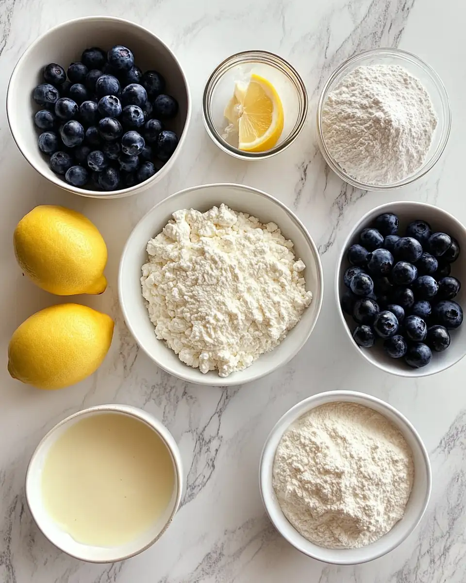 Ingredients for Indulge in Sweet Bliss with Blueberry Cheesecake Swirl Cookies
