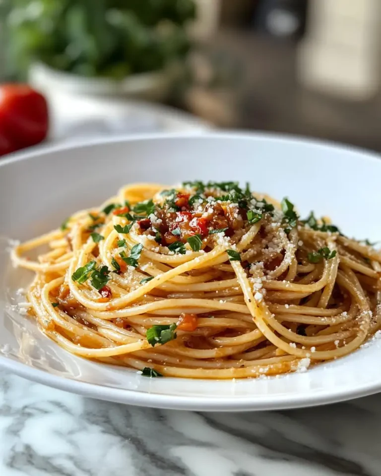 Spice Up Your Dinner with Caramelized Onion Pasta and Chilli Oil - Featured Image