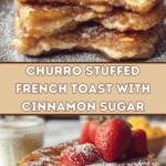 Churro Stuffed French Toast 🍞✨