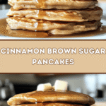 Fluffy Cinnamon Brown Sugar Pancakes π₯π
