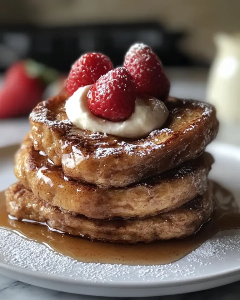 Indulge Your Senses with Heavenly Cinnamon Roll French Toast - Featured Image
