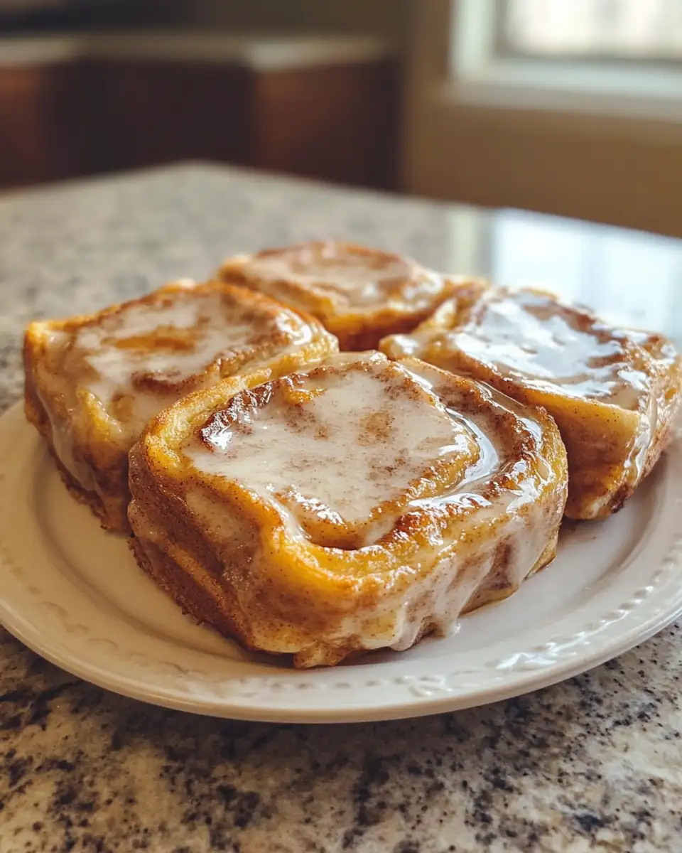 Final dish - Indulge Your Senses with Heavenly Cinnamon Roll French Toast