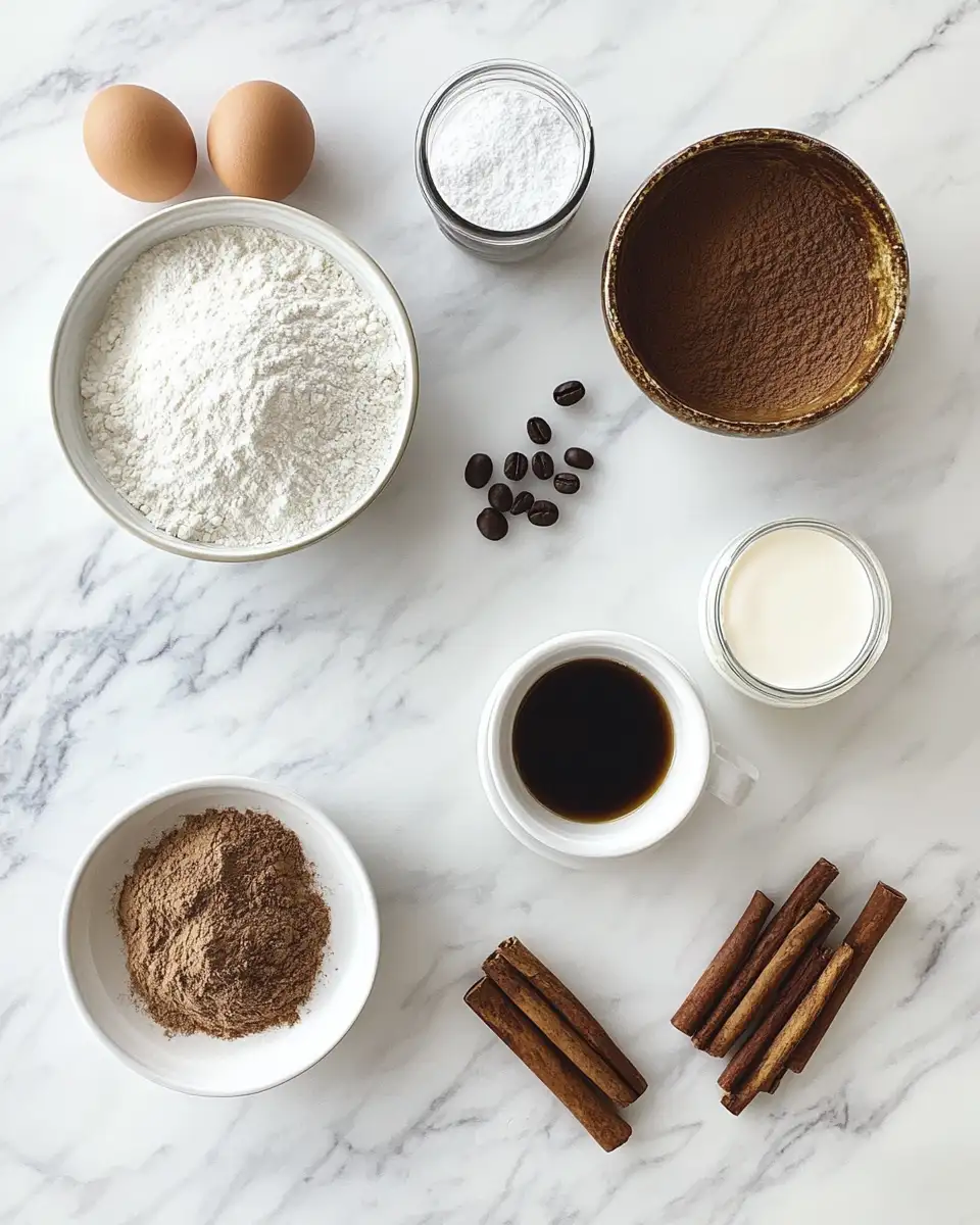 Ingredients for Wake Up Your Taste Buds with Irresistible Coffee Cinnamon Rolls