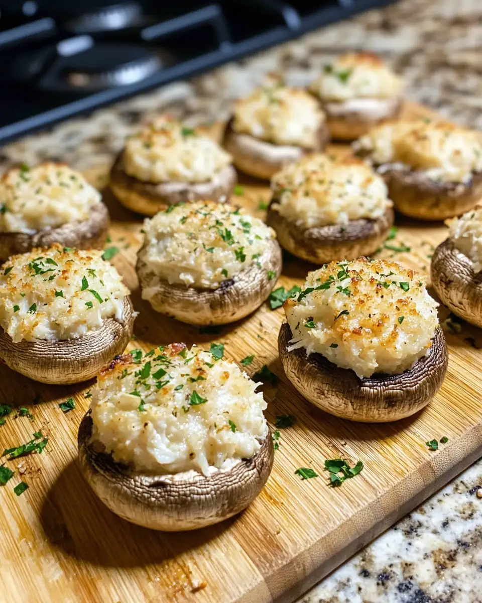 Ingredients for Irresistible Crab Stuffed Mushrooms That Will Wow Your Taste Buds