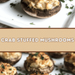 Irresistible Crab Stuffed Mushrooms 🍄🦀