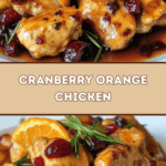 Cranberry Orange Chicken: Sweet & Savory Delight 🍊🍗