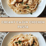 Creamy Cajun Chicken Pasta 🍝🌶️
