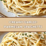 Creamy Garlic Parmesan Spaghetti 🍝🧄