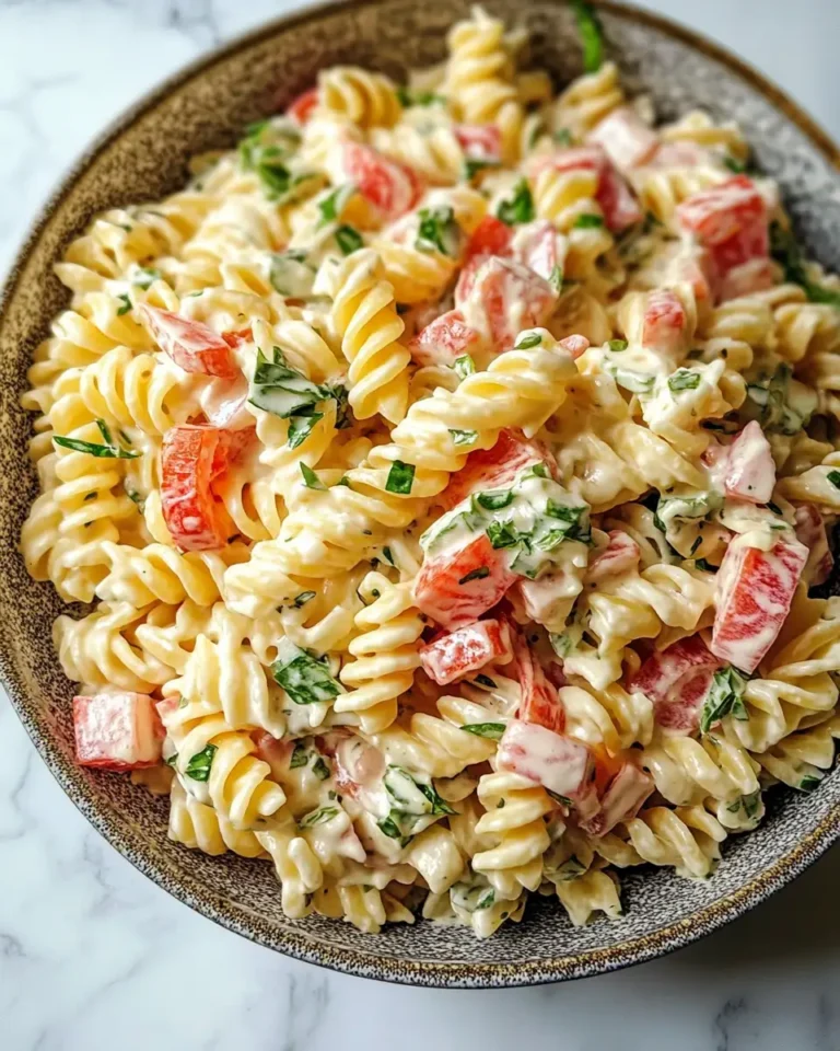 The Ultimate Creamy Italian Pasta Salad Recipe You Need to Try - Featured Image