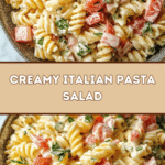 Creamy Italian Pasta Salad 🍝🇮🇹