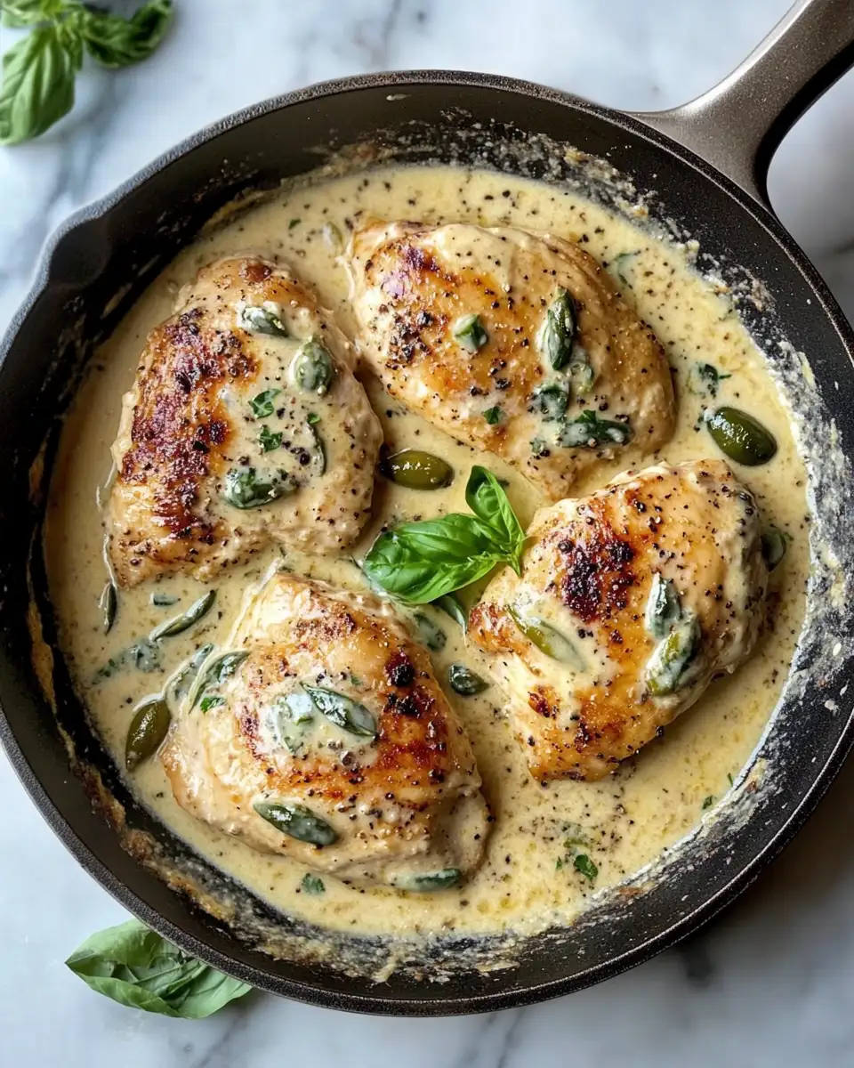 Irresistibly Creamy Pepperoncini Chicken Skillet Recipe You Need to Try - Featured Image