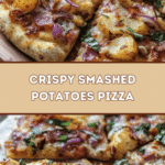 Crispy Smashed Potatoes Pizza 🍕🥔