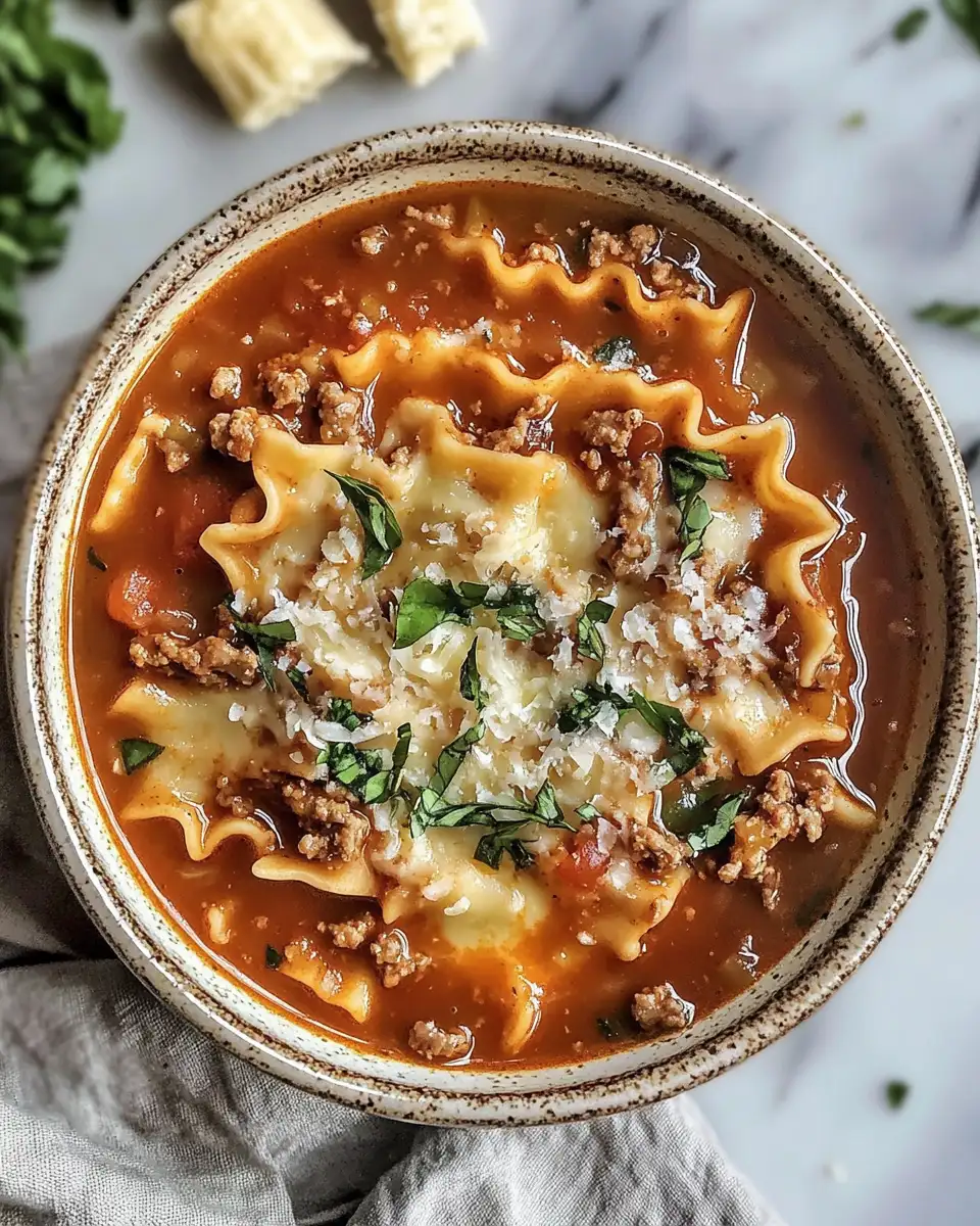 Cozy Up with This Easy Crockpot Lasagna Soup Recipe - Featured Image