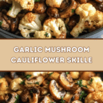 Garlic Mushroom Cauliflower Skillet 🍄🧄