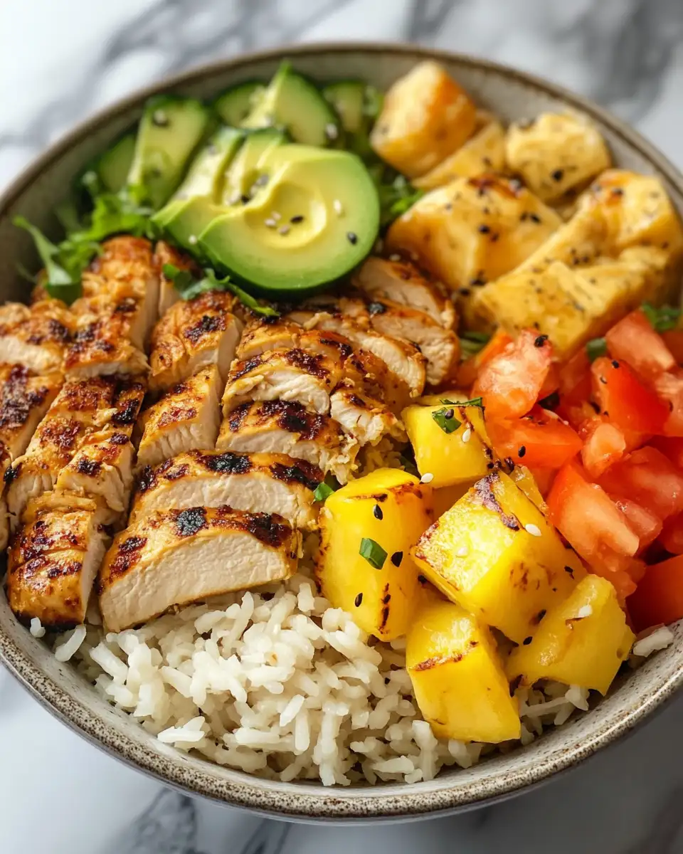 Tropical Bliss in a Bowl: Discover the Ultimate Hawaiian Chicken Bowl Recipe - Featured Image
