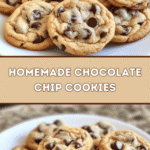 Soft & Chewy Chocolate Chip Cookies 🍪❤️
