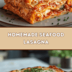 Homemade Seafood Lasagna: Dive In! 🍤🦐