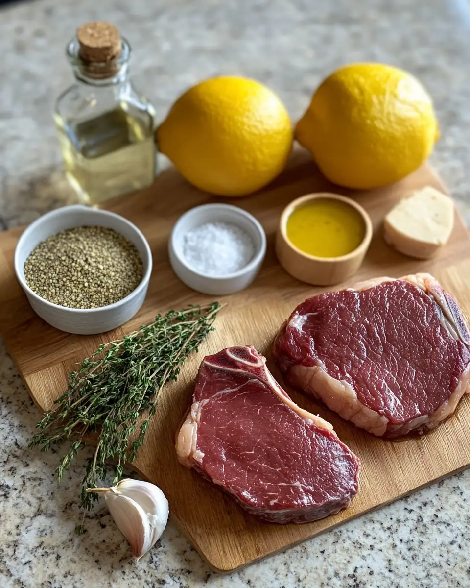 Ingredients for Irresistible Honey Mustard Steak Recipe That Will Elevate Your Dinner Game