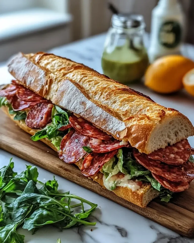 Savor the Flavors of Italy with the Ultimate Grinder Salad Sandwich - Featured Image