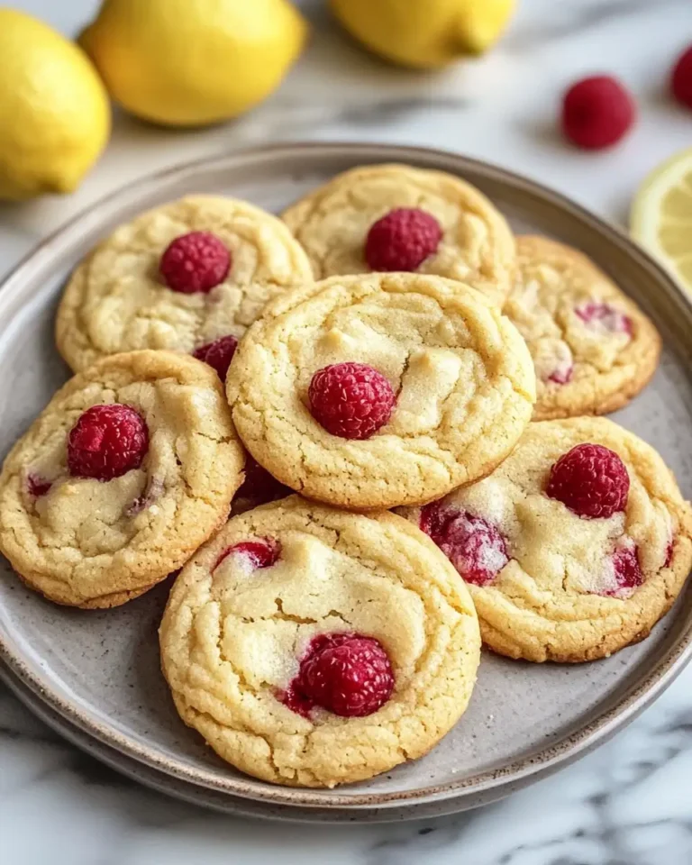 Zesty Bites of Bliss: Discover the Magic of Lemon Raspberry Cookies - Featured Image