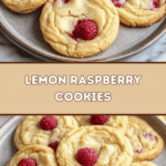 Zesty Lemon Raspberry Cookies 🍋🍪
