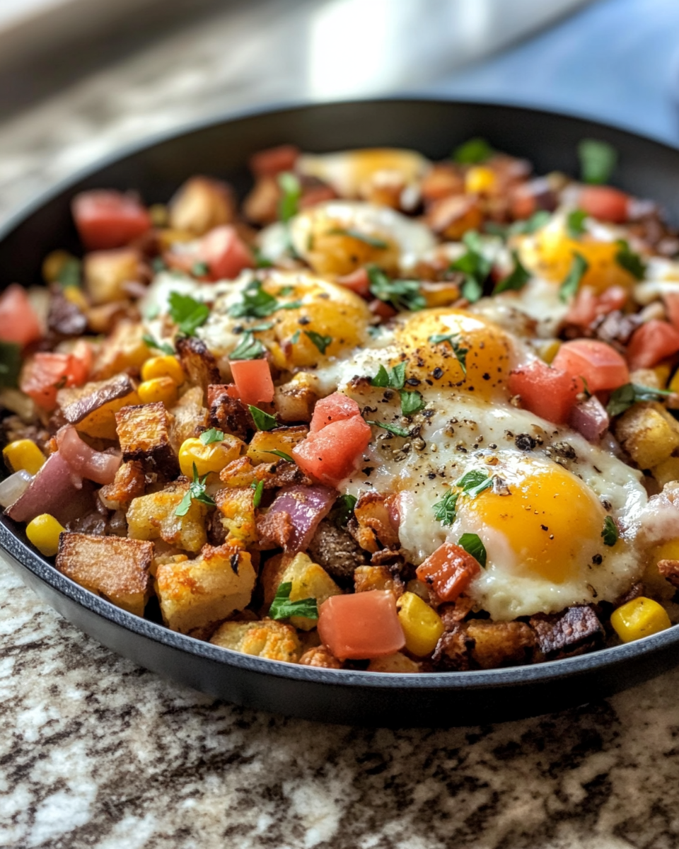 Final dish - Wake Up to Flavor with the Ultimate Loaded Breakfast Hash