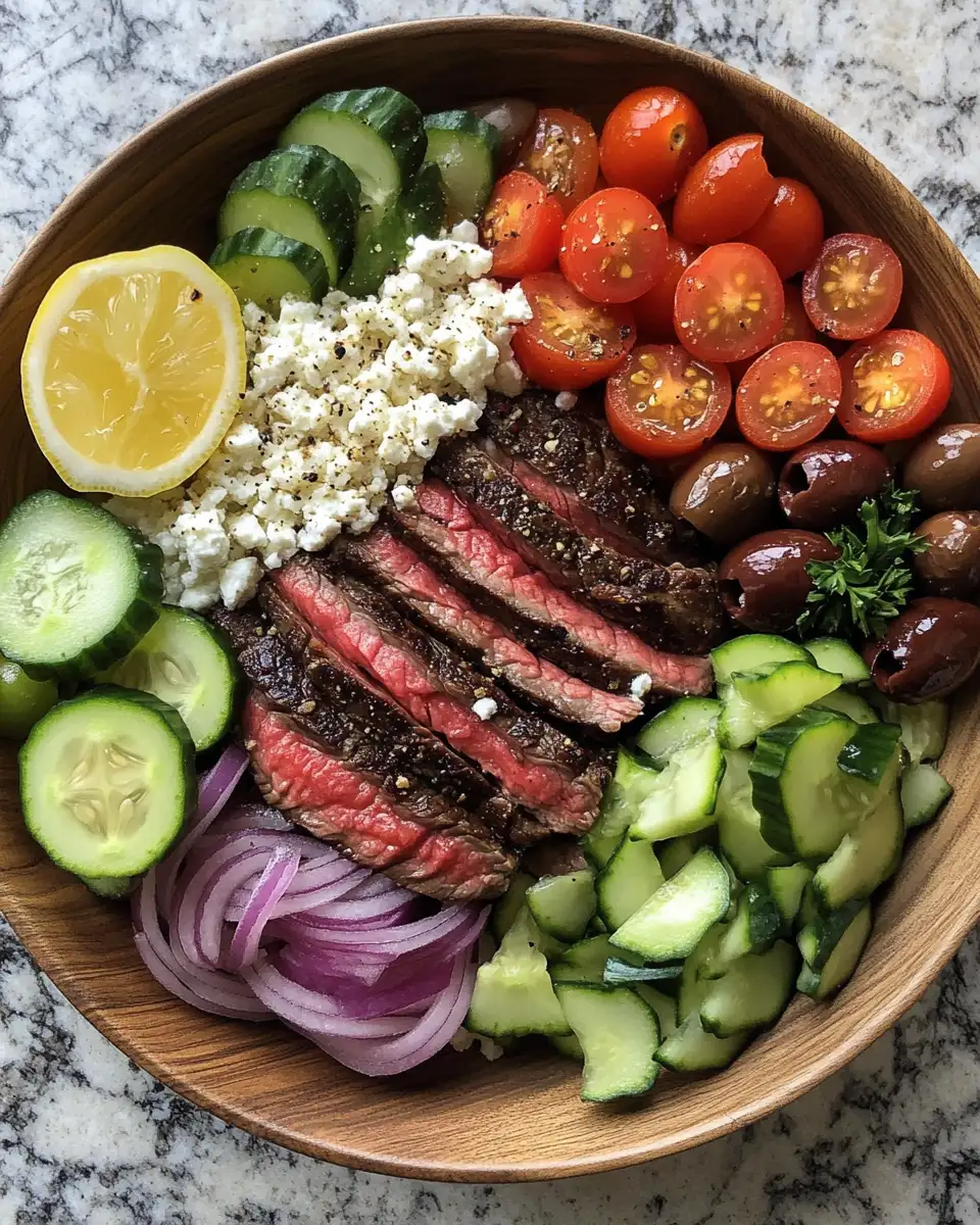 Ingredients for Savor the Flavors of the Mediterranean with Our Irresistible Steak Bowls