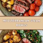 Mediterranean Steak Bowls: Flavorful & Fresh 🥩🌿