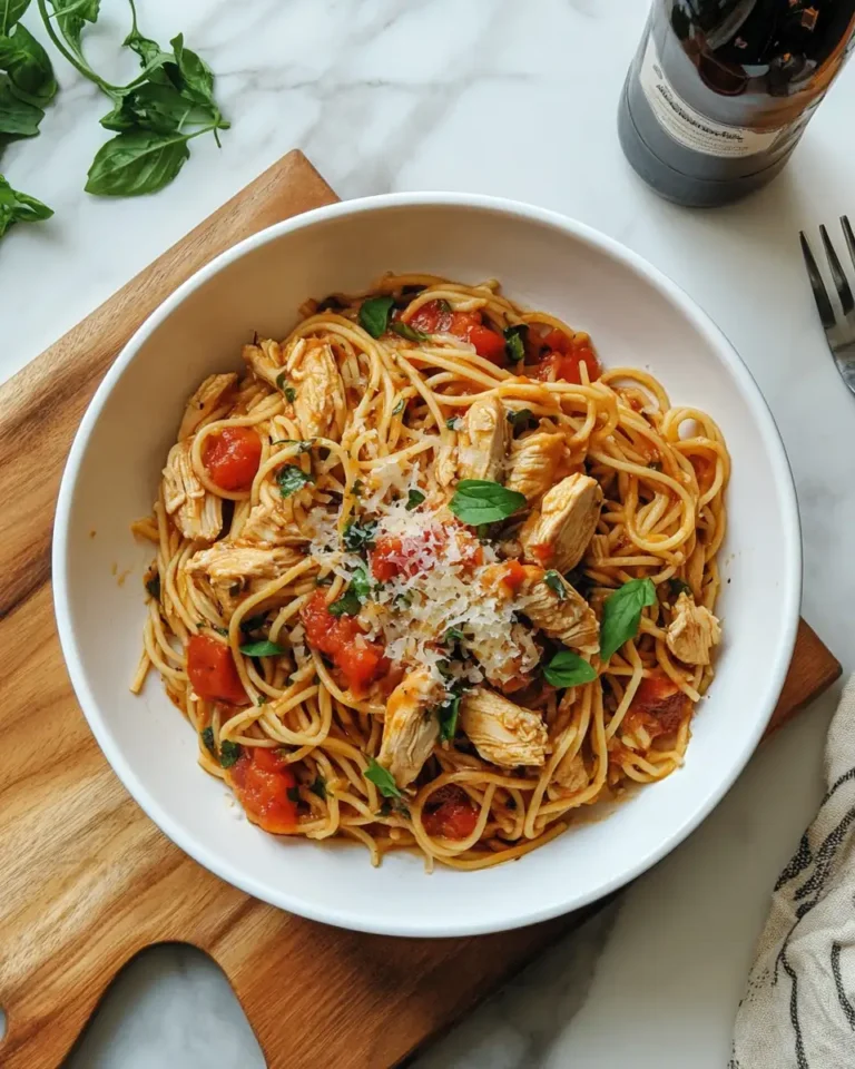 Monterey Chicken Spaghetti: A Flavorful Twist on a Classic Dish - Featured Image