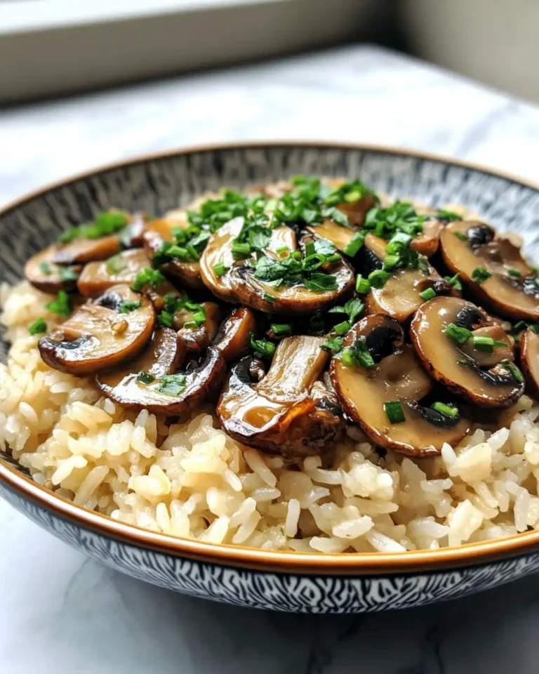 Savor the Simplicity: One-Pot Soy Sauce Mushroom Rice Delight - Featured Image