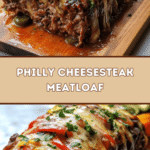 Philly Cheesesteak Meatloaf: Comfort Food Bliss 🥩🧀