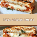 Pizza Grilled Cheese: Cheesy Delight! 🍕🧀