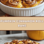 Pumpkin Cinnamon Roll Bake 🍂🥐