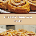 Decadent Pumpkin Cinnamon Rolls 🎃🍥