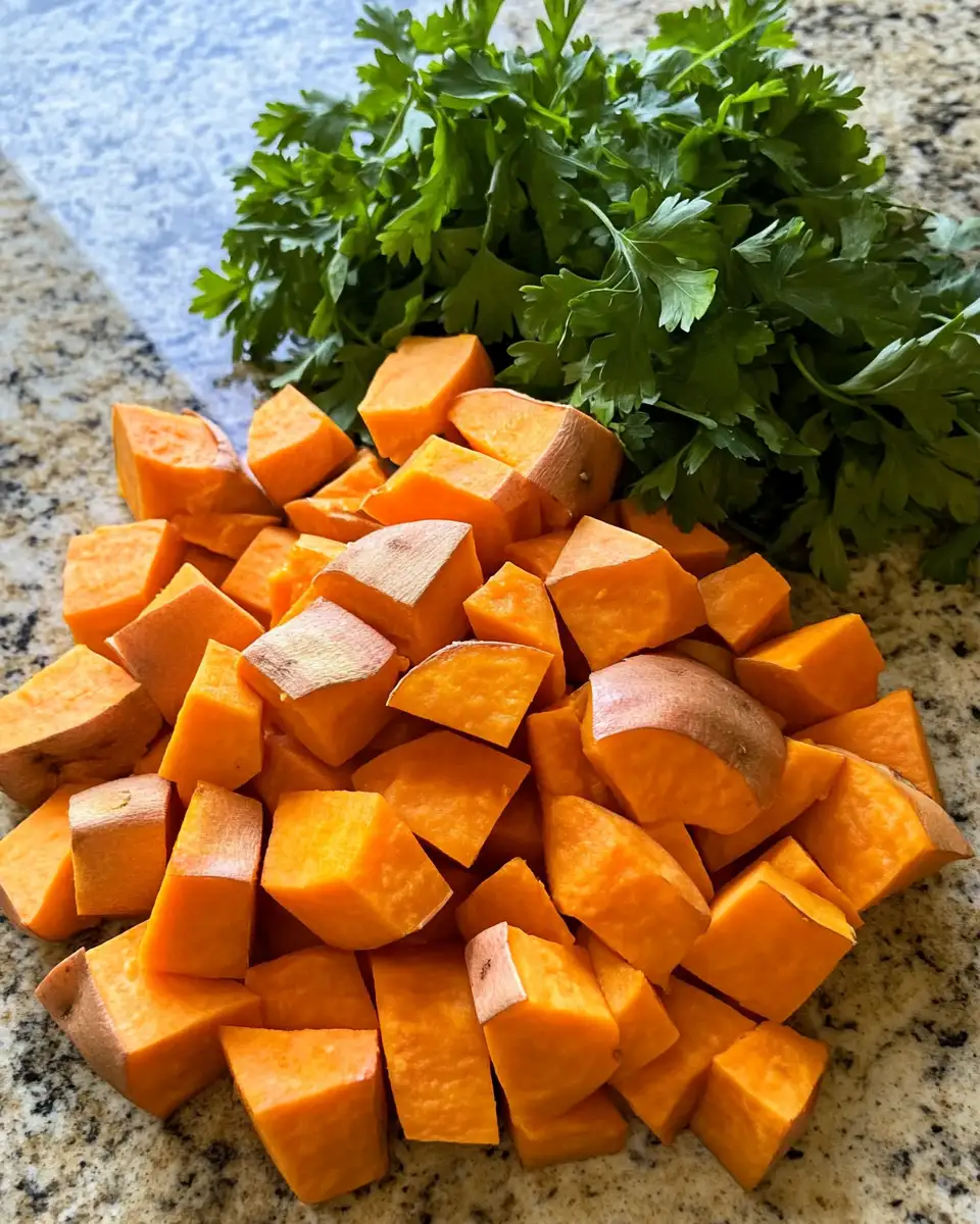 Ingredients for Irresistibly Delicious Roasted Sweet Potatoes with Cinnamon Recipe