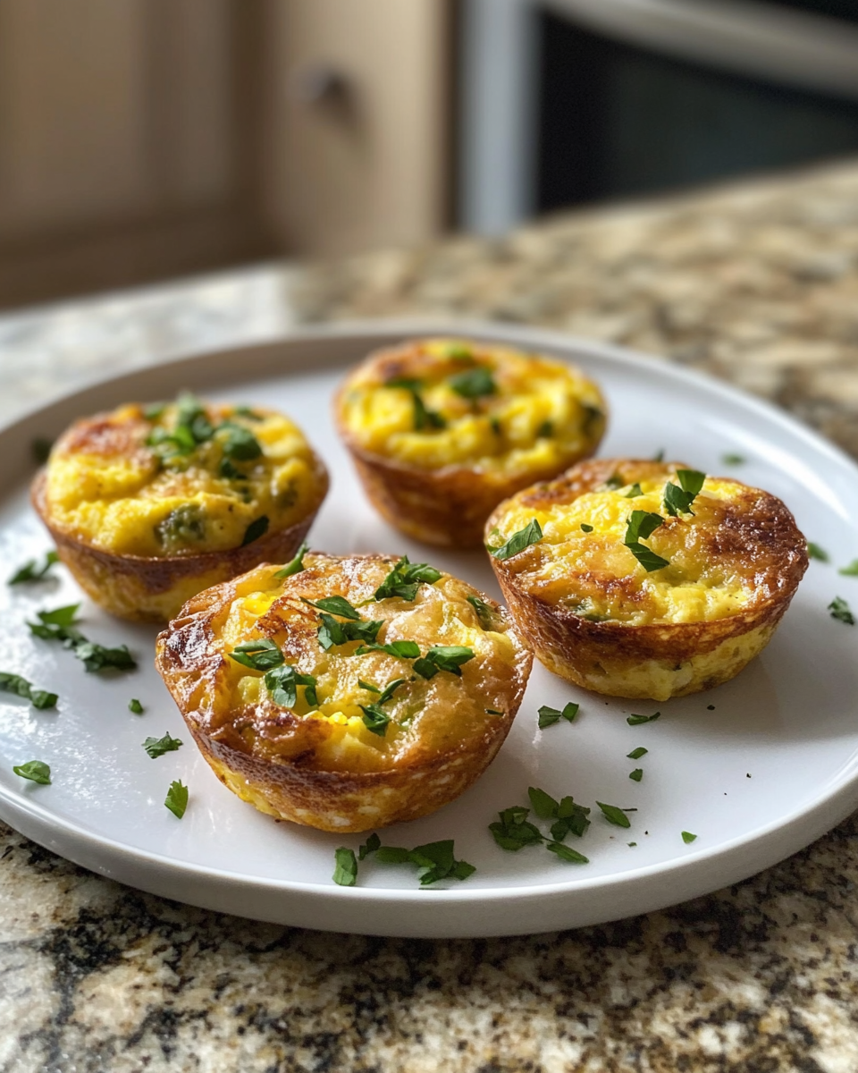 Final dish - Rise and Shine with Deliciously Easy Scrambled Egg Muffins
