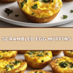 Savory Scrambled Egg Muffins 🥚✨