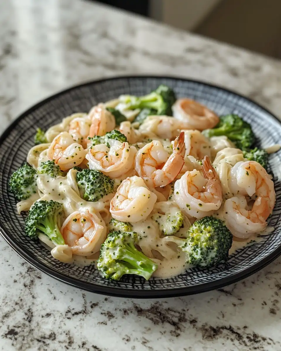 Creamy Shrimp and Broccoli Alfredo: A Weeknight Dinner Delight - Featured Image