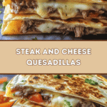Steak and Cheese Quesadillas 🥩🧀