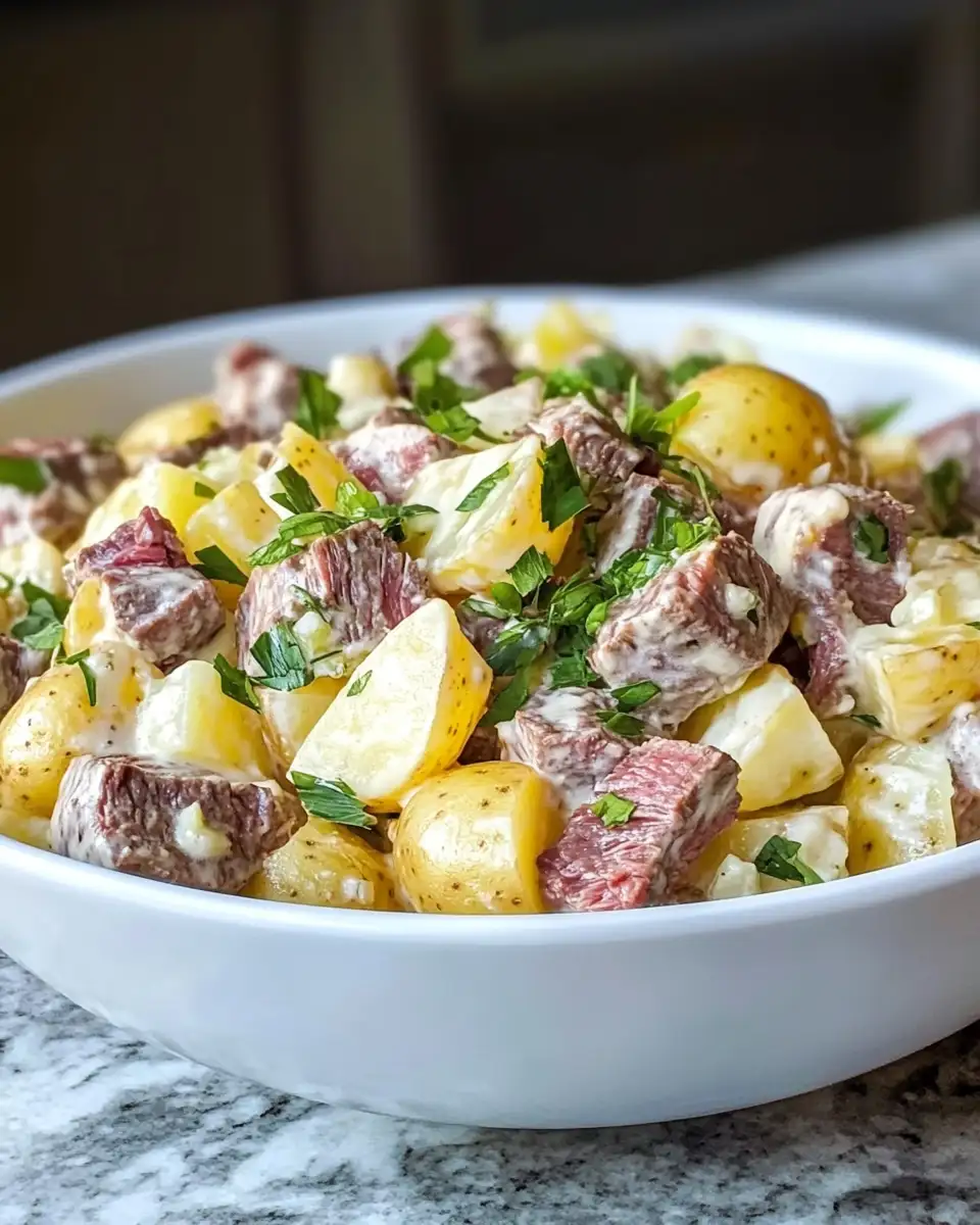 The Ultimate Steakhouse Potato Salad Recipe You Need to Try - Featured Image